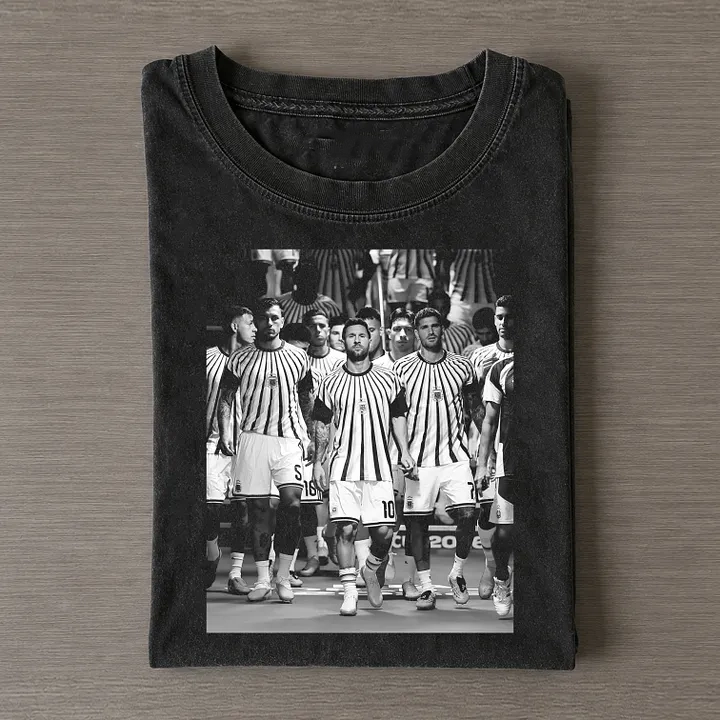 Messi World Cup Trop Classic Tee T-Shirt Unisex