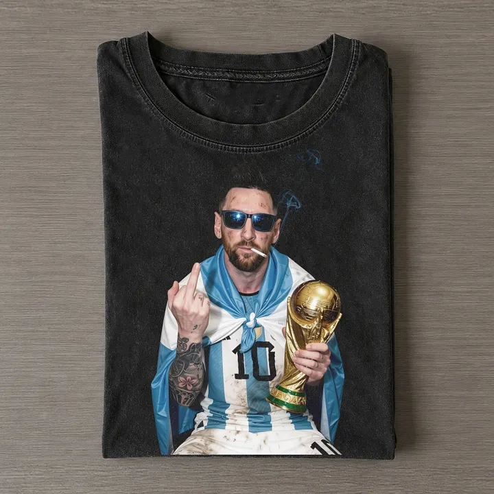 Messi World Cup Trop Classic Tee T-Shirt Unisex