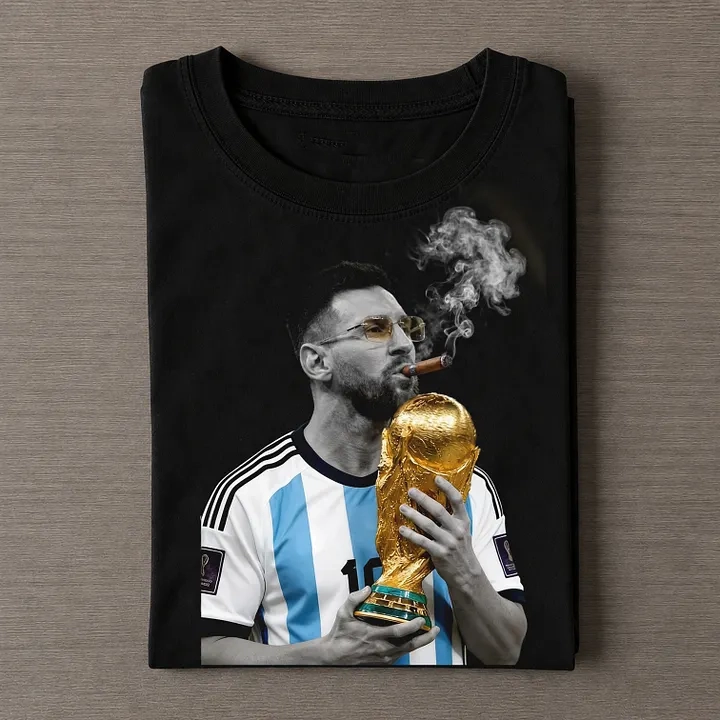 Messi World Cup Trop Classic Tee T-Shirt Unisex
