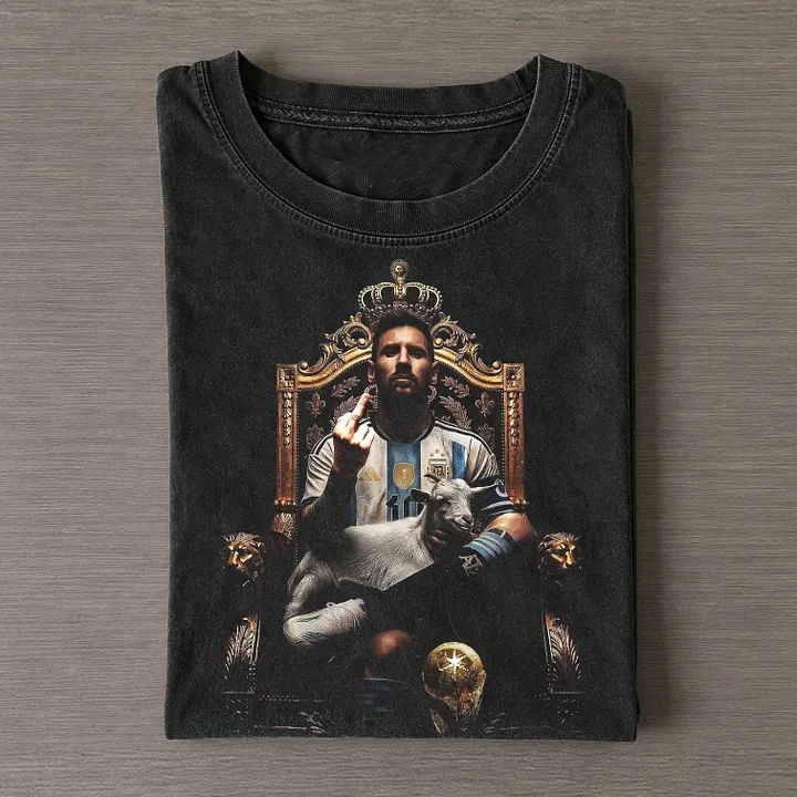 Messi World Cup Trop Classic Tee T-Shirt Unisex