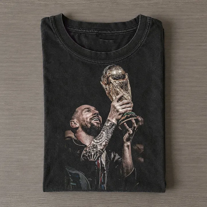 Messi World Cup Trop Classic Tee T-Shirt Unisex
