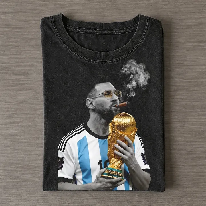 Messi World Cup Trop Classic Tee T-Shirt Unisex