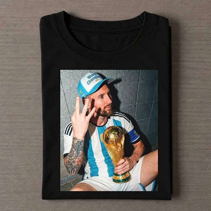 Messi World Cup Trop Classic Tee T-Shirt Unisex