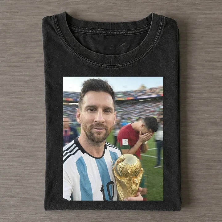 Messi World Cup Trop Classic Tee T-Shirt Unisex