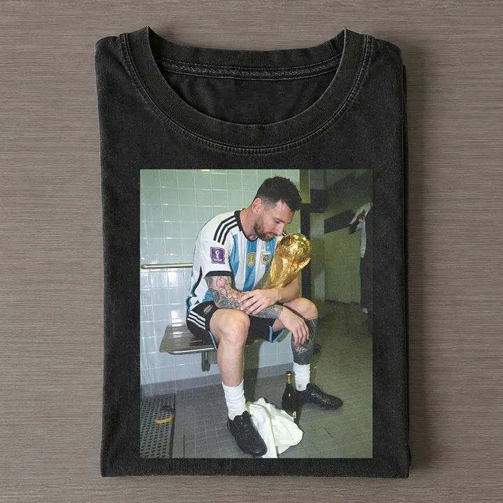 Messi World Cup Trop Classic Tee T-Shirt Unisex