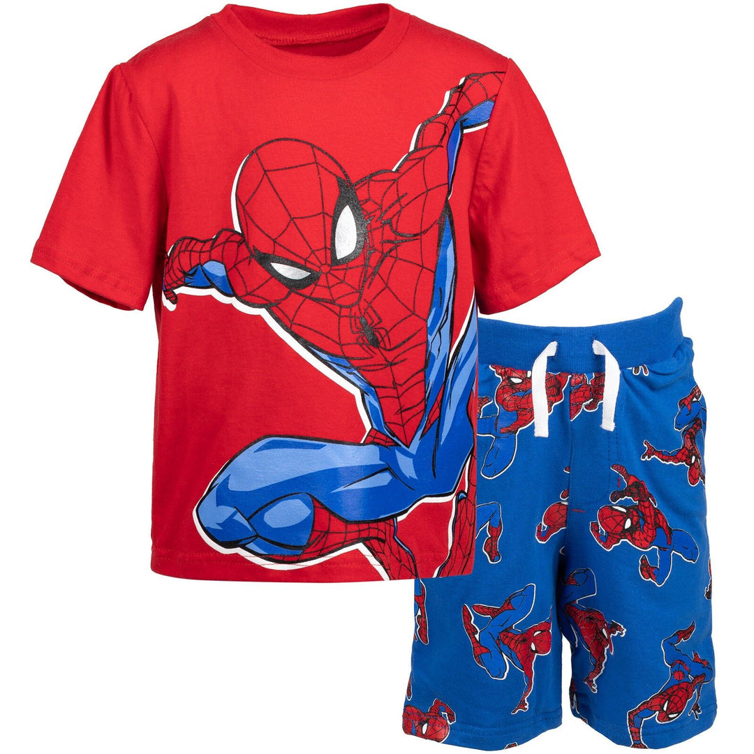 SPIDER-MAN T-Shirt & Shorts Set Unisex New Arrivals