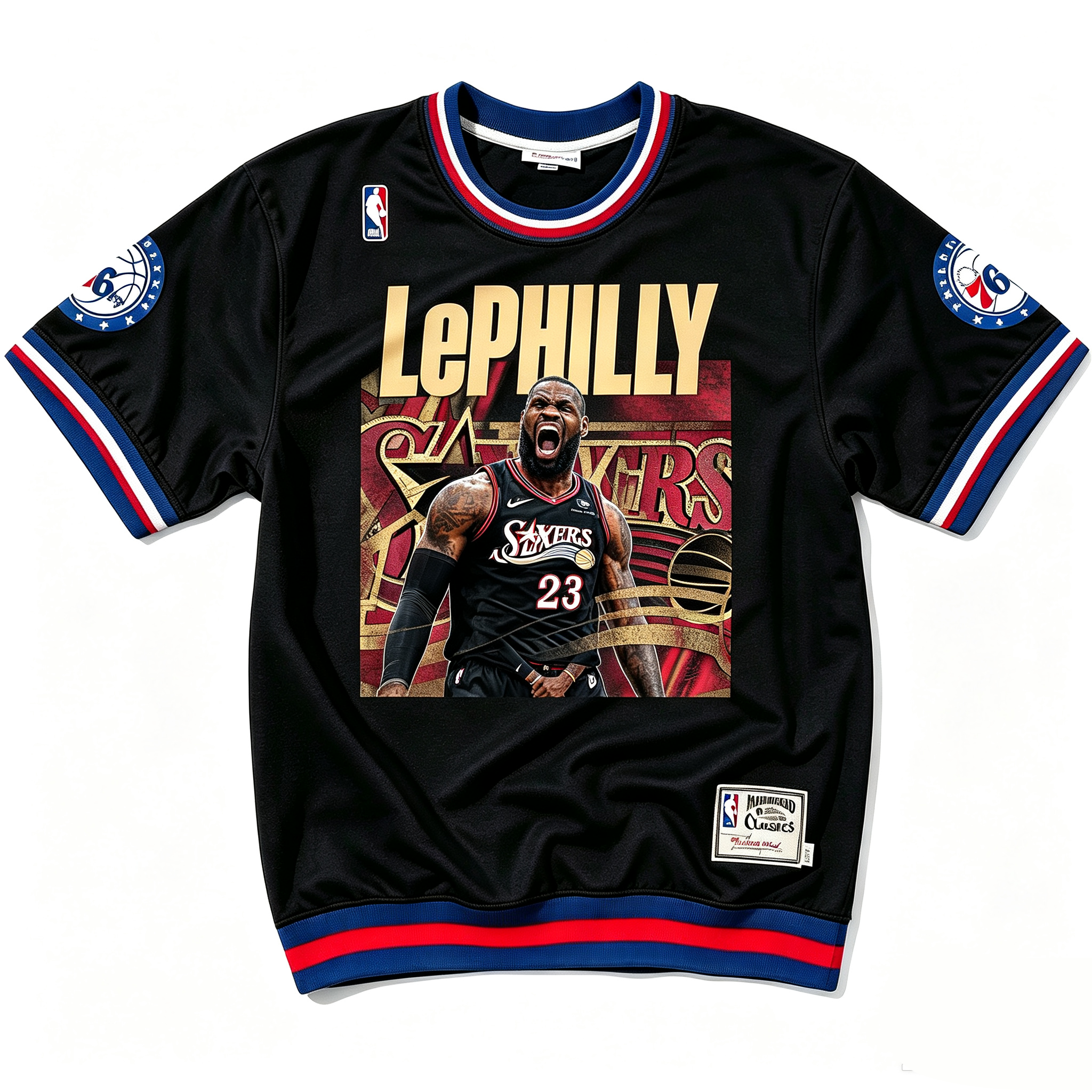 NBA 76ers LeBron James