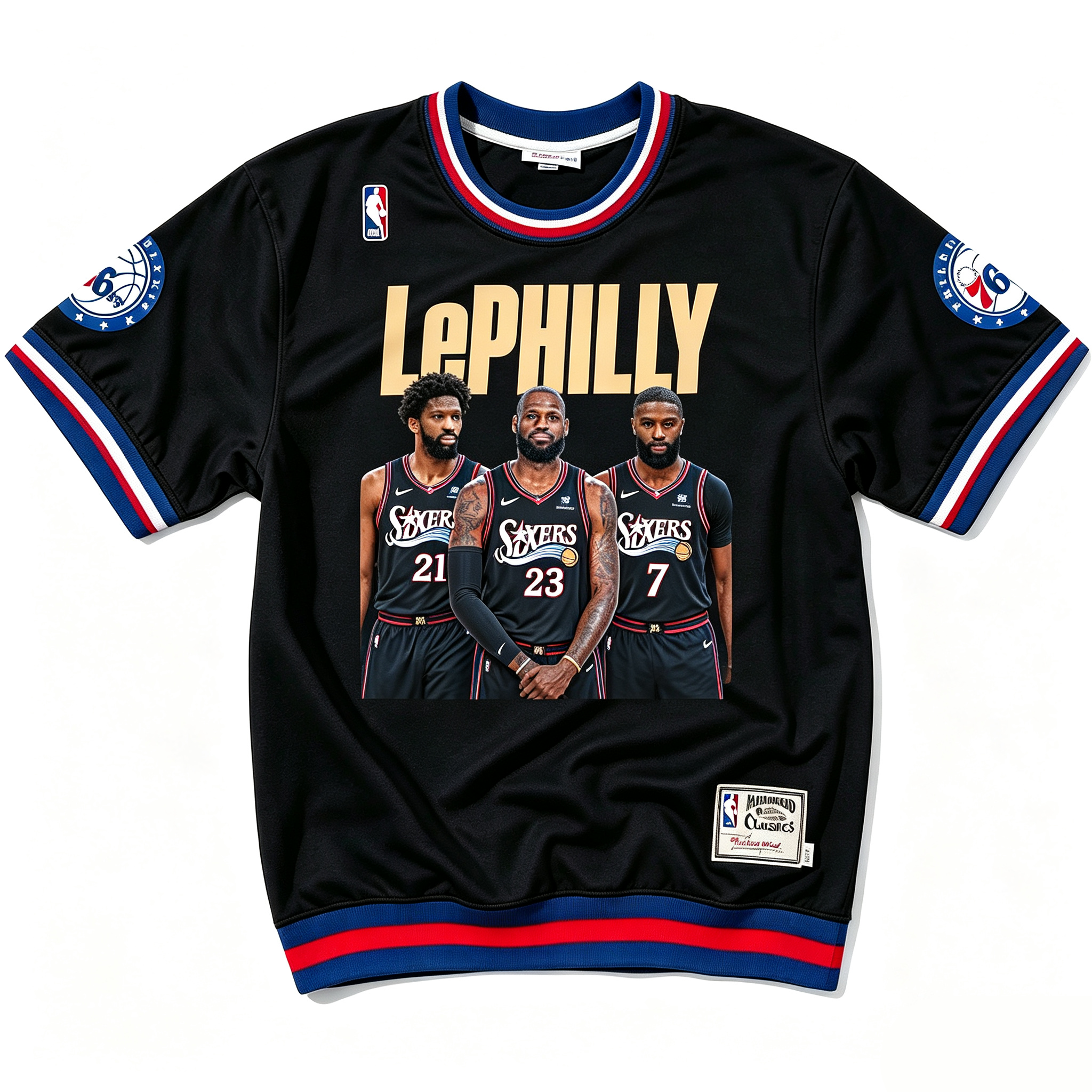 NBA 76ers LeBron James