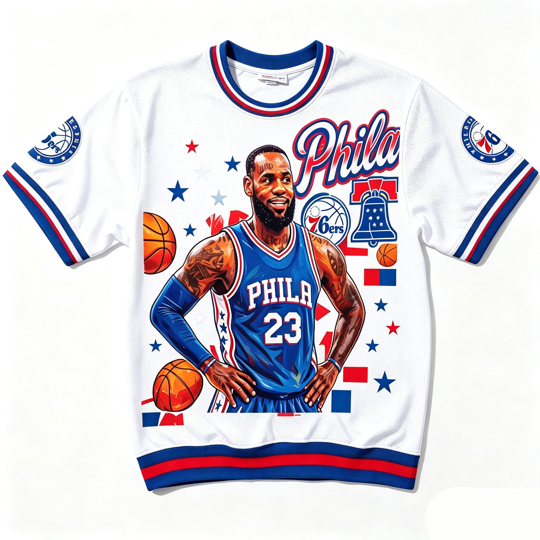 NBA 76ers LeBron James