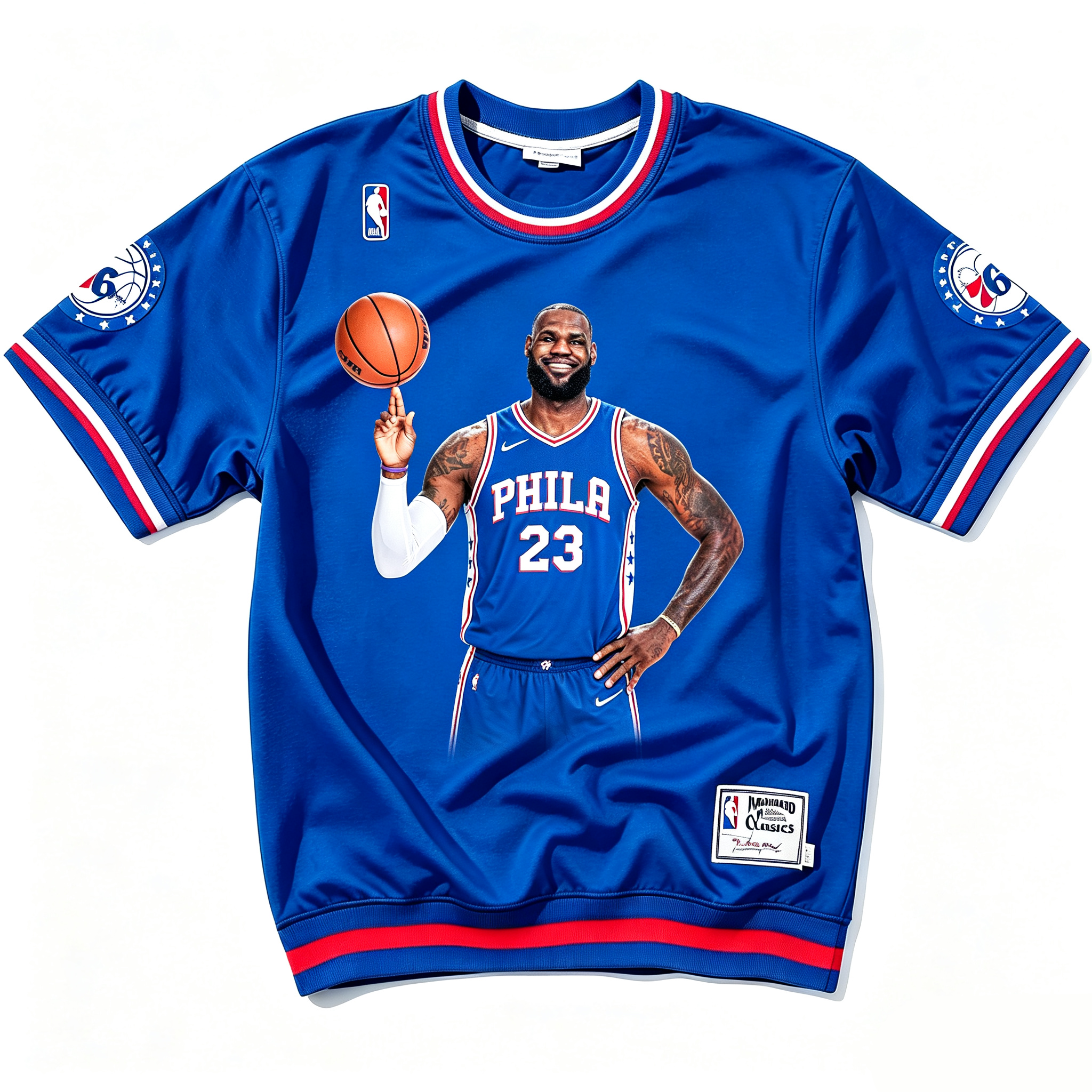 NBA 76ers LeBron James