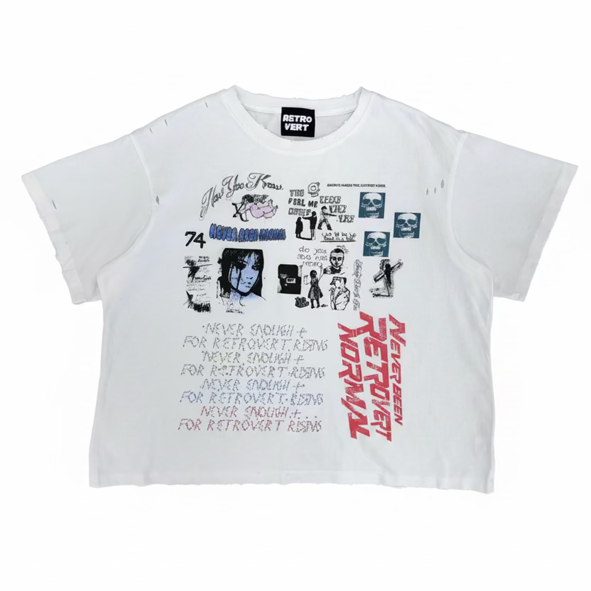 Retrovert Goods 100%Cotton Tee T-Shirt Unisex