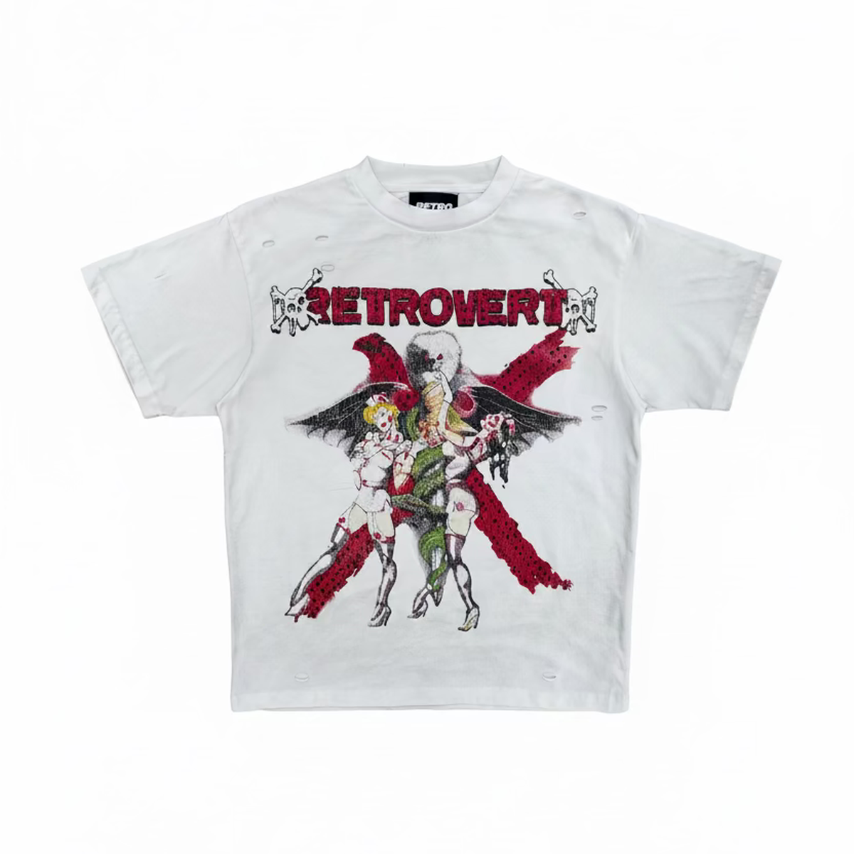 Retrovert Goods 100%Cotton Tee T-Shirt Unisex