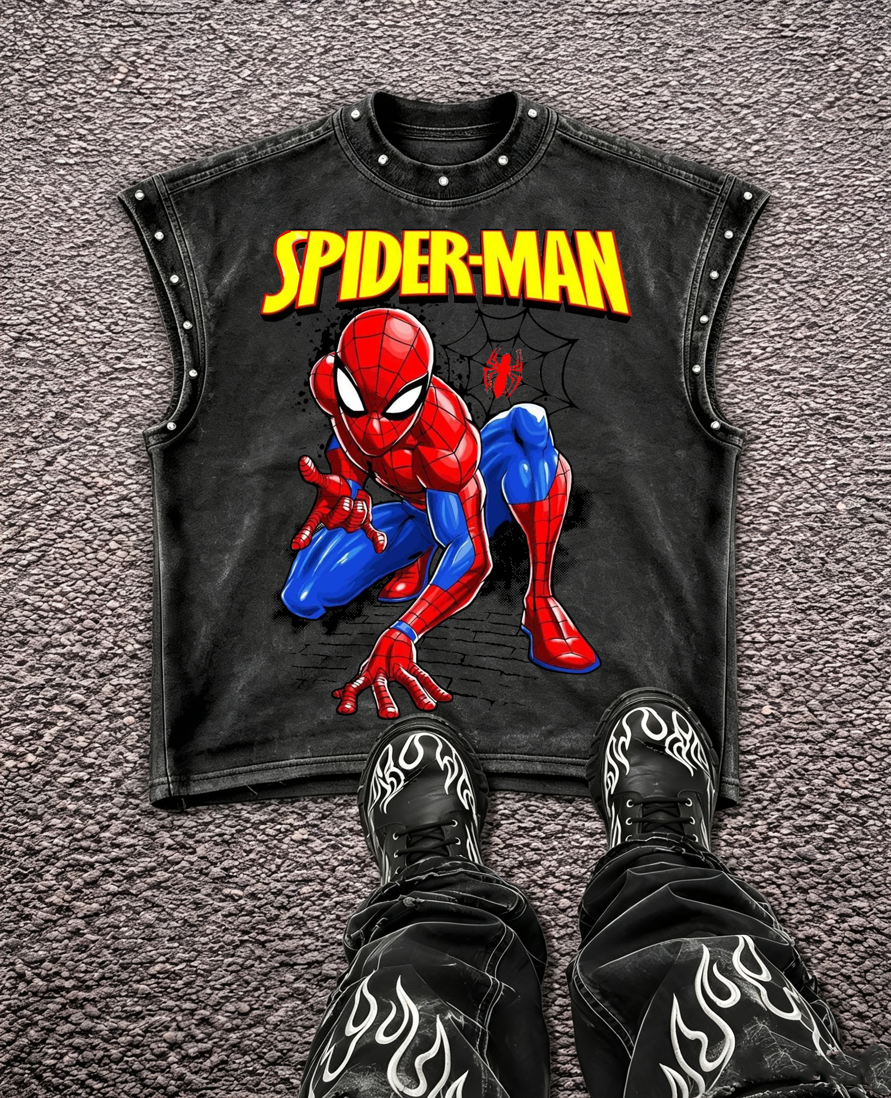 Unisex SPIDER-MAN New Limited Edition Tank Top