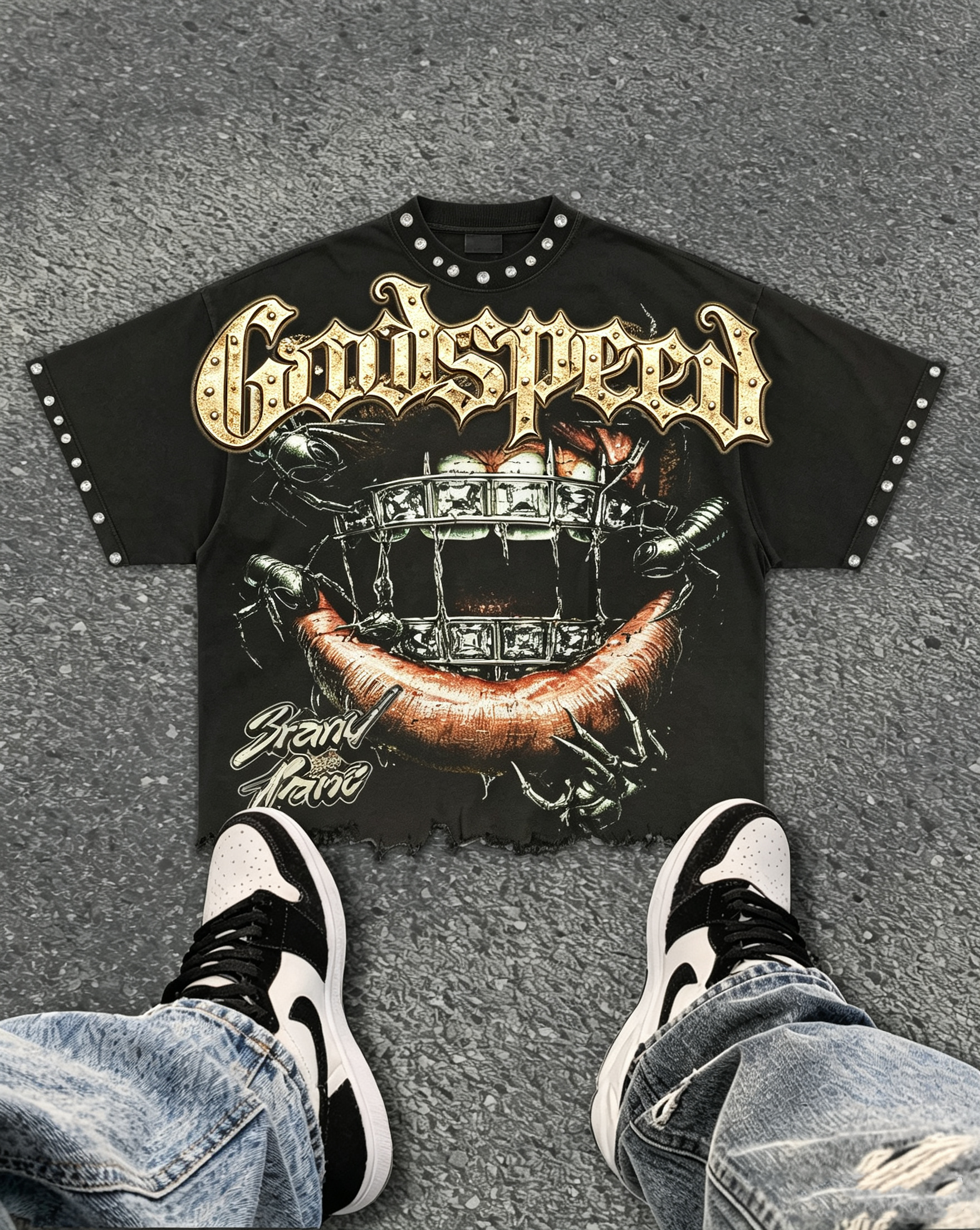 Godspeed Classic 100%Cotton Tee T-Shirt Unisex