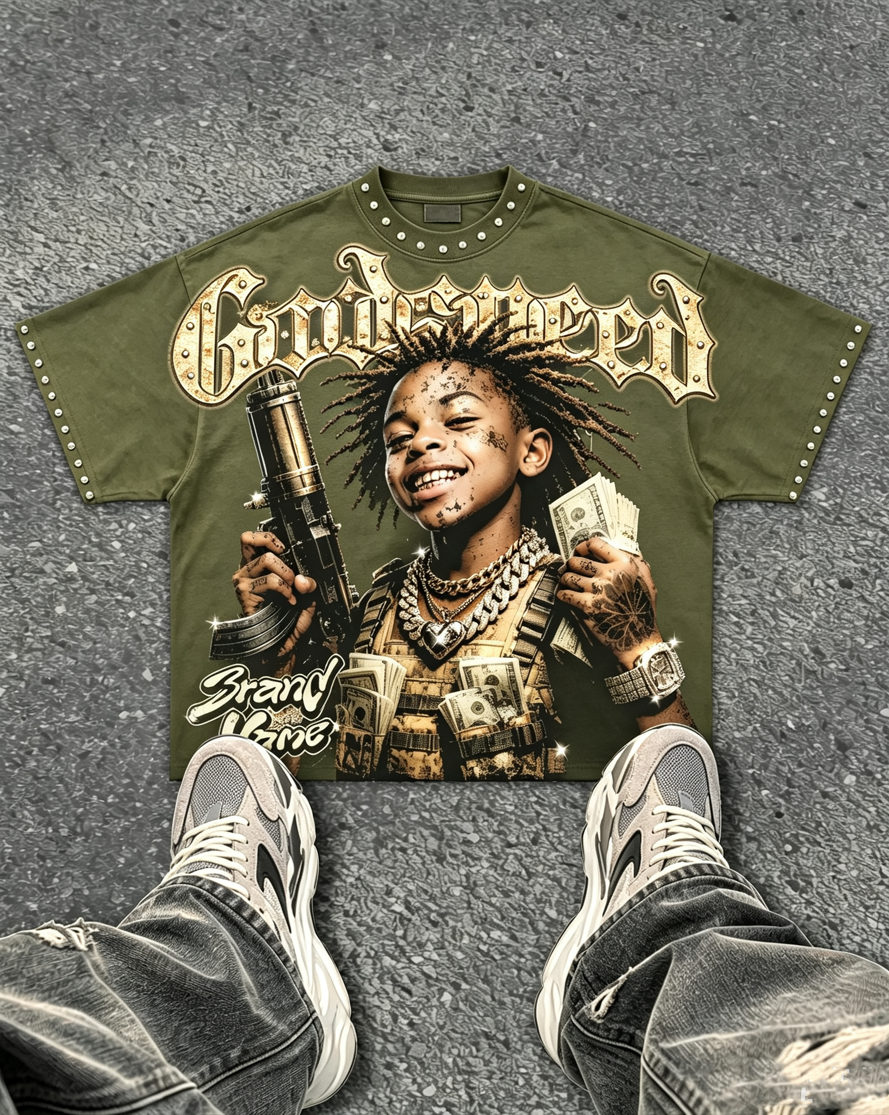 Godspeed Classic 100%Cotton Tee T-Shirt Unisex