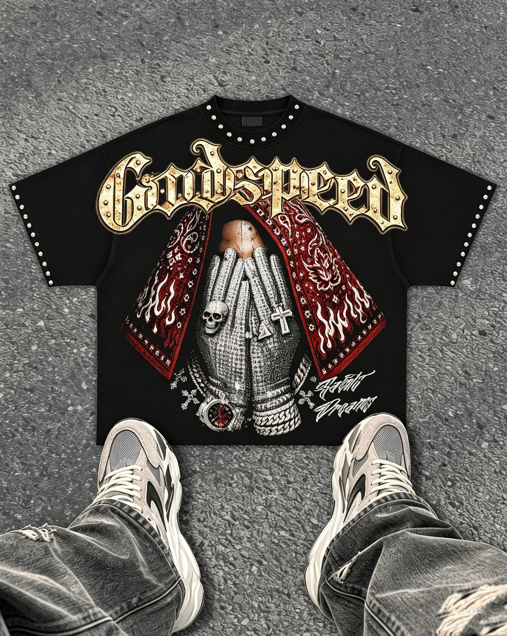 Godspeed Classic 100%Cotton Tee T-Shirt Unisex