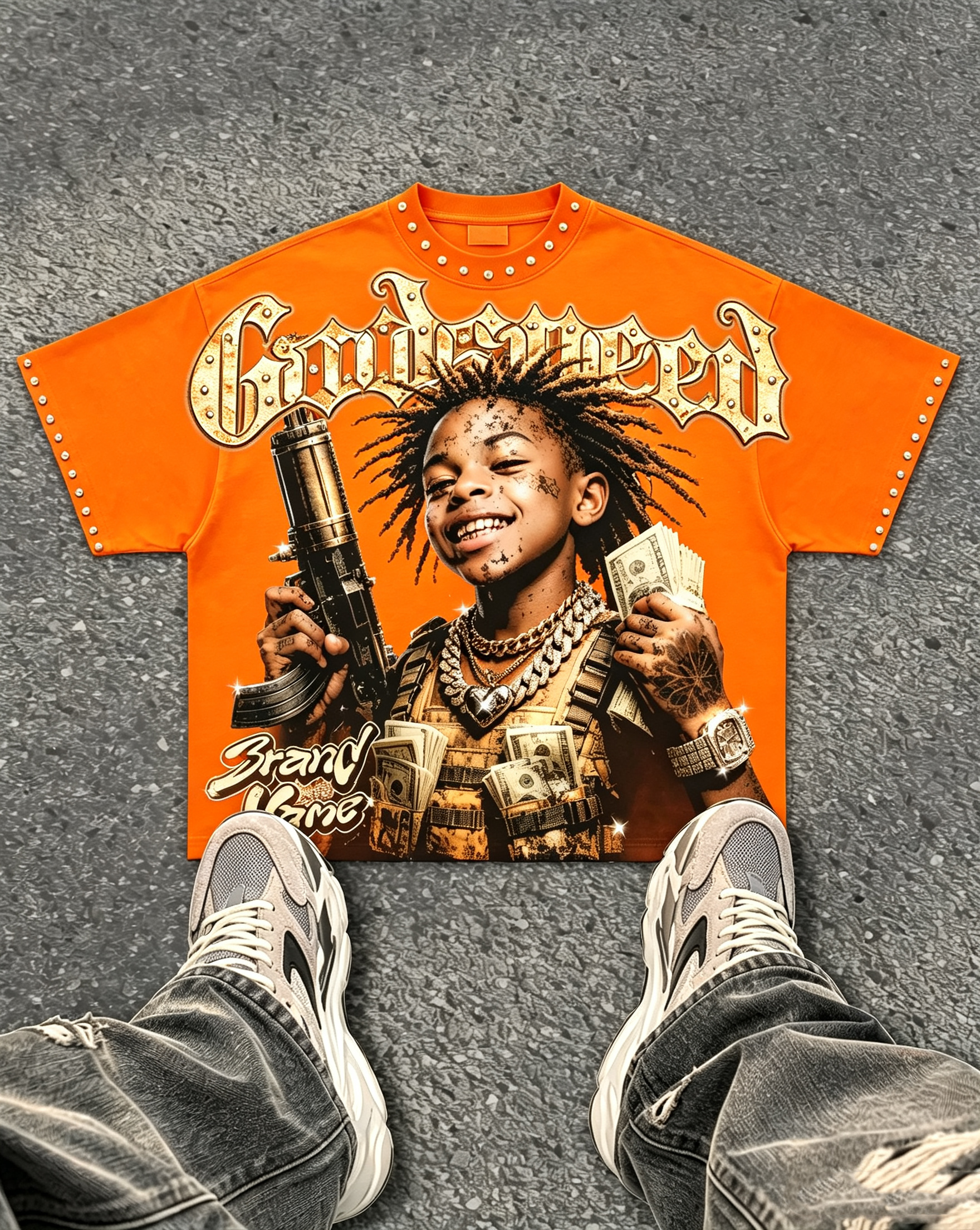Godspeed Classic 100%Cotton Tee T-Shirt Unisex