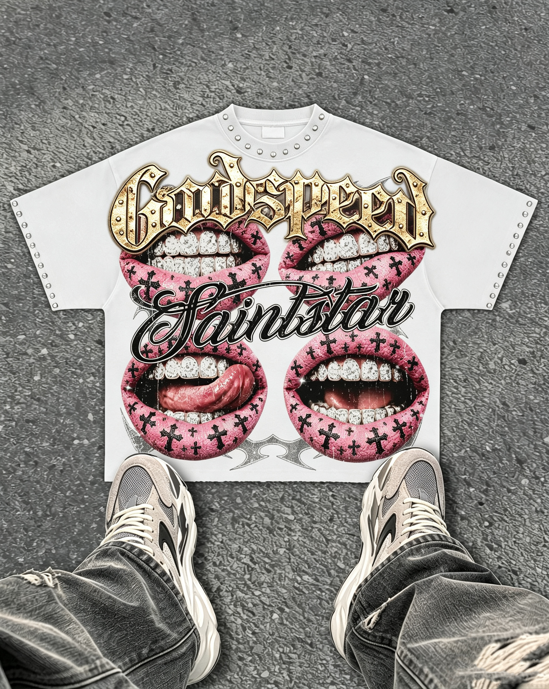 Godspeed Classic 100%Cotton Tee T-Shirt Unisex