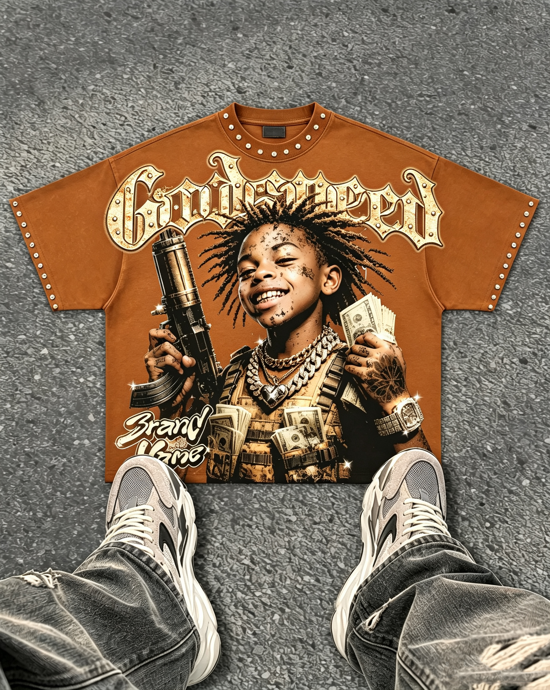 Godspeed Classic 100%Cotton Tee T-Shirt Unisex