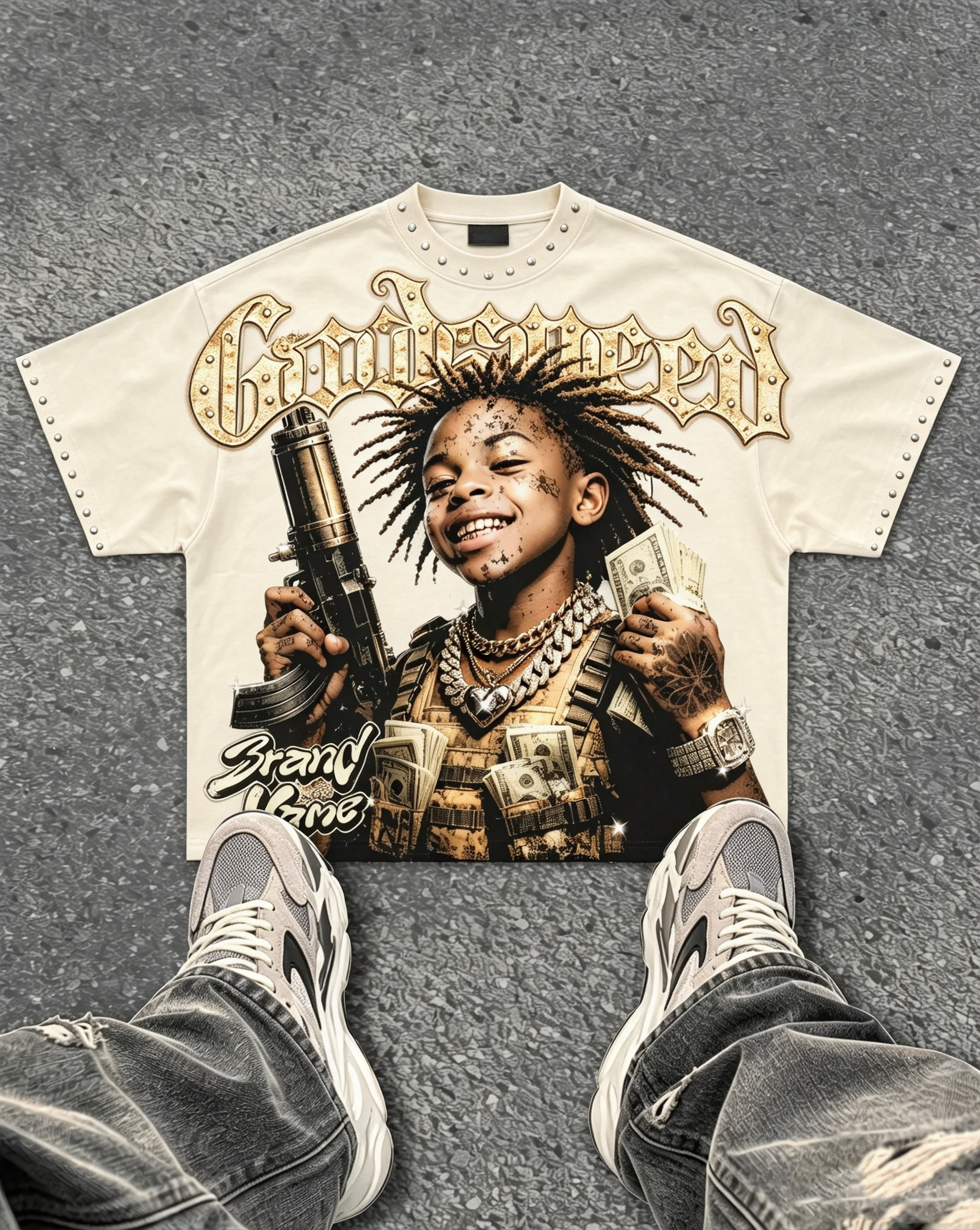 Godspeed Classic 100%Cotton Tee T-Shirt Unisex