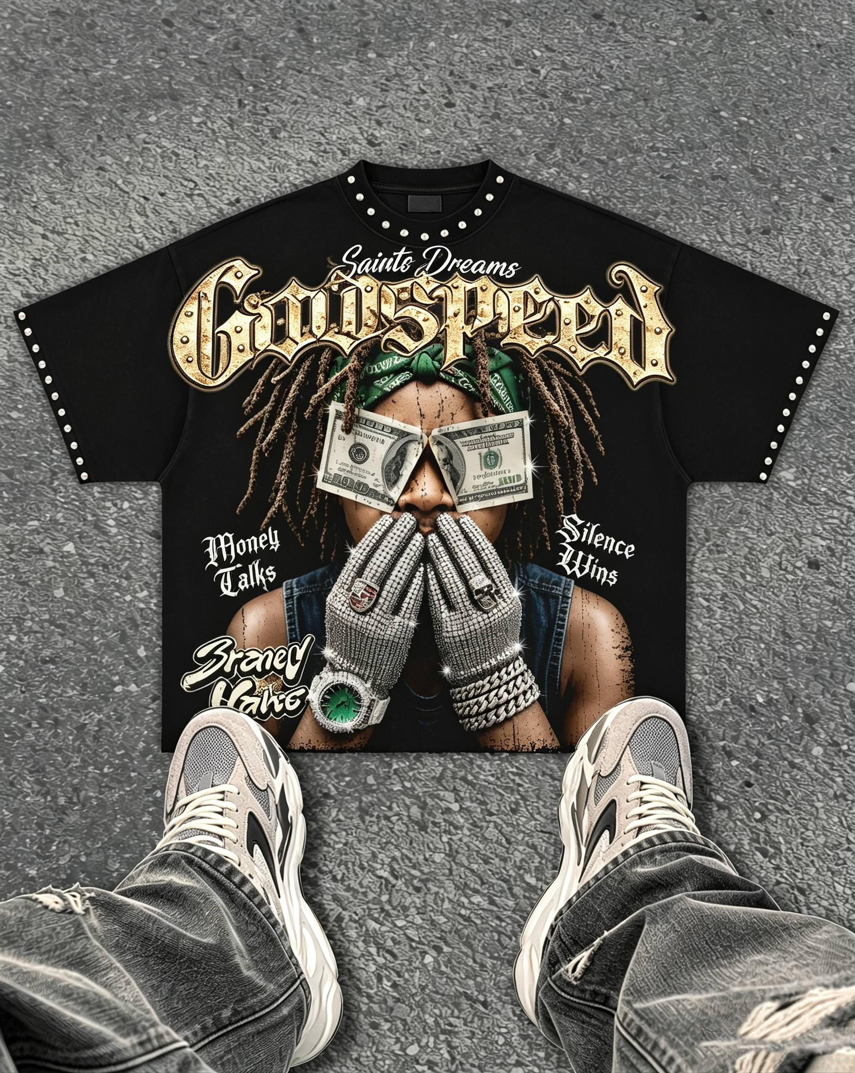 Godspeed Classic 100%Cotton Tee T-Shirt Unisex