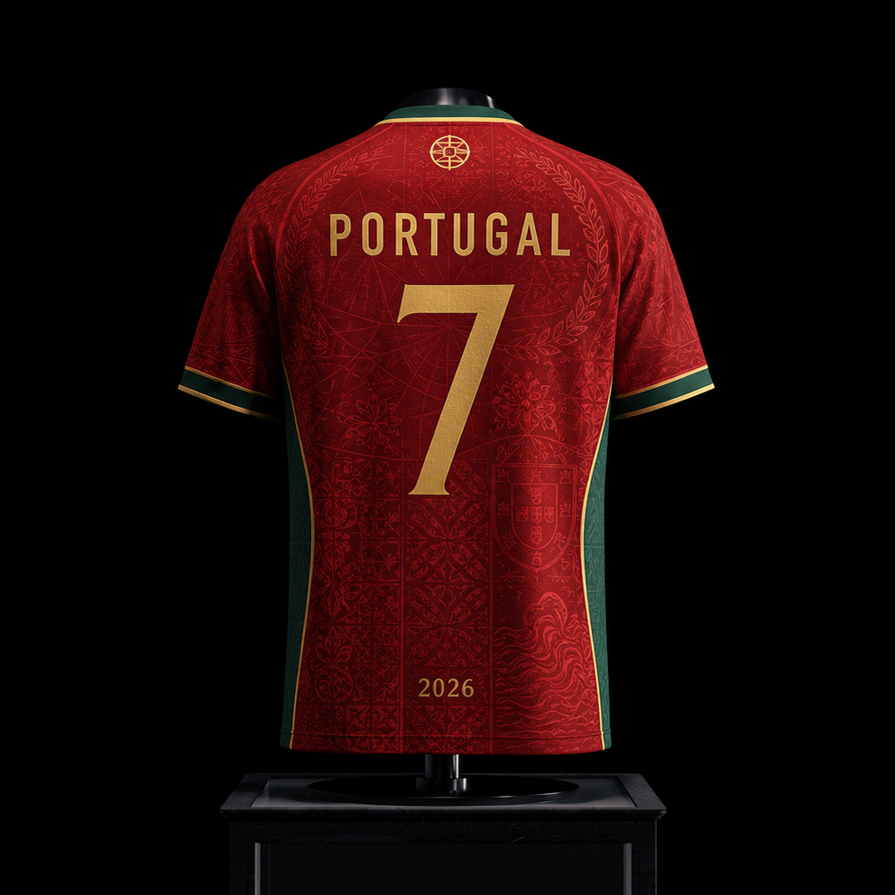 Cristiano Ronaldo Portugal jersey (2026WC Edition)