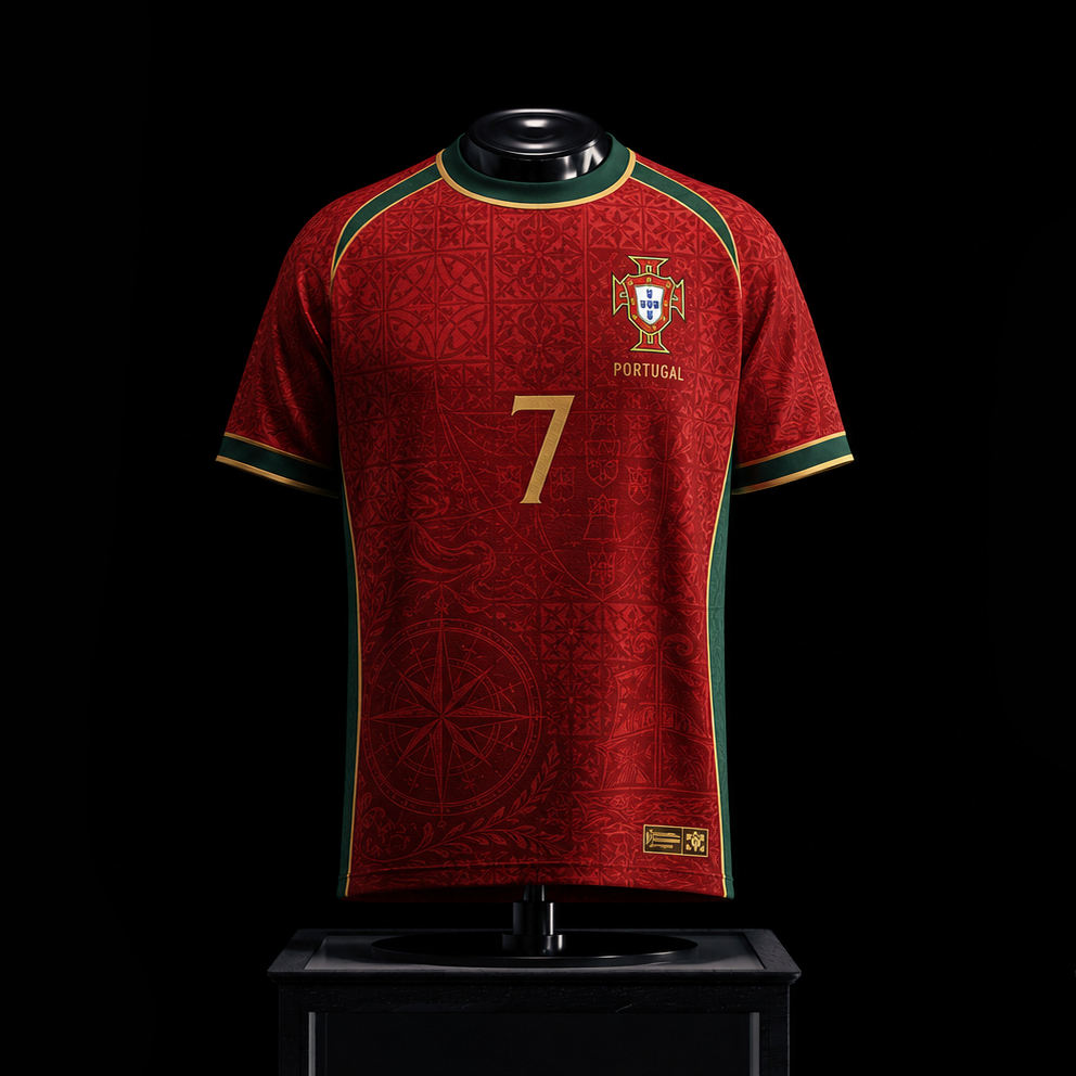 Cristiano Ronaldo Portugal jersey (2026WC Edition)