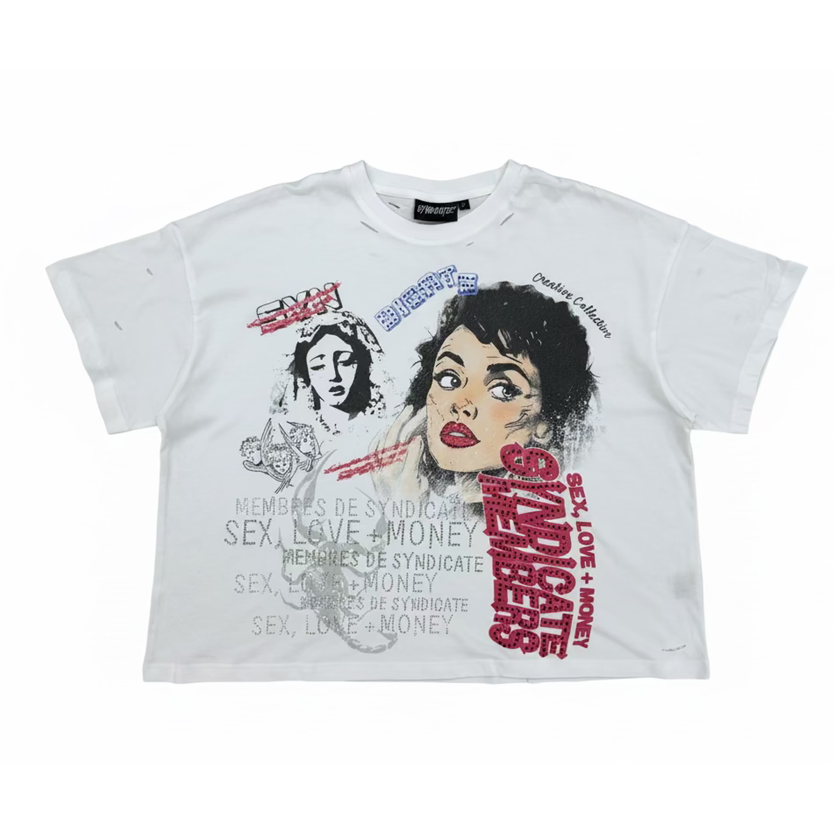 The Syndicate 100%Cotton Tee T-Shirt Unisex