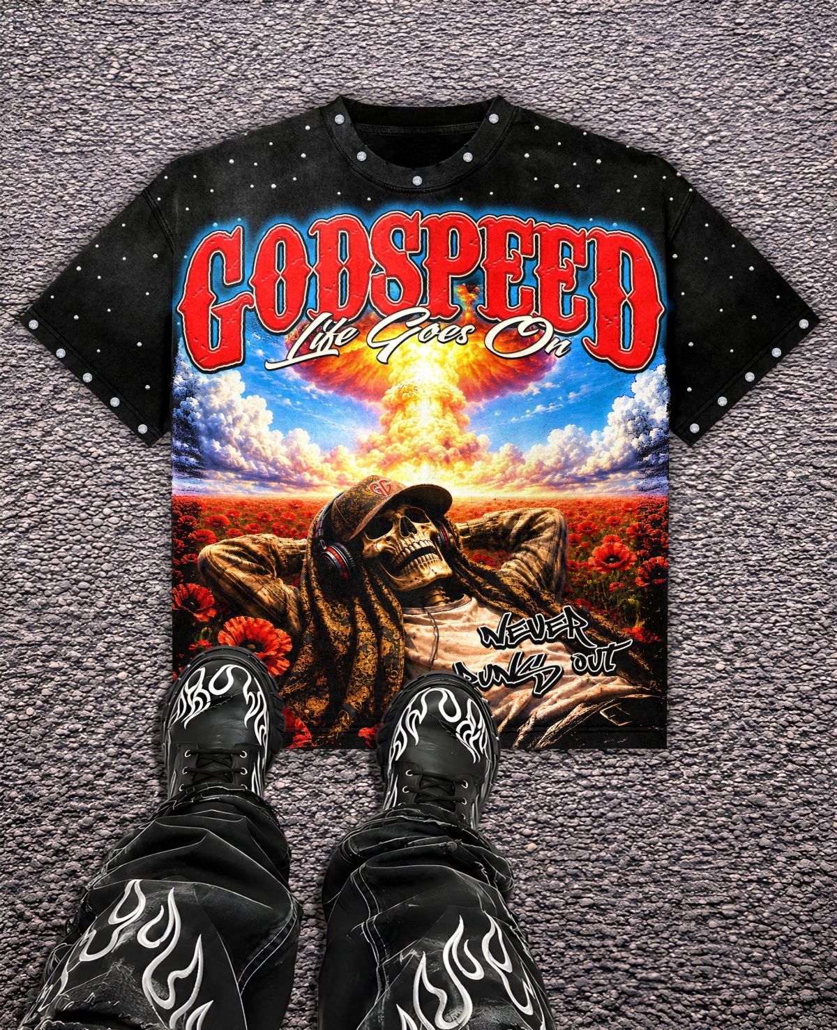 Godspeed Classic 100%Cotton Tee T-Shirt Unisex