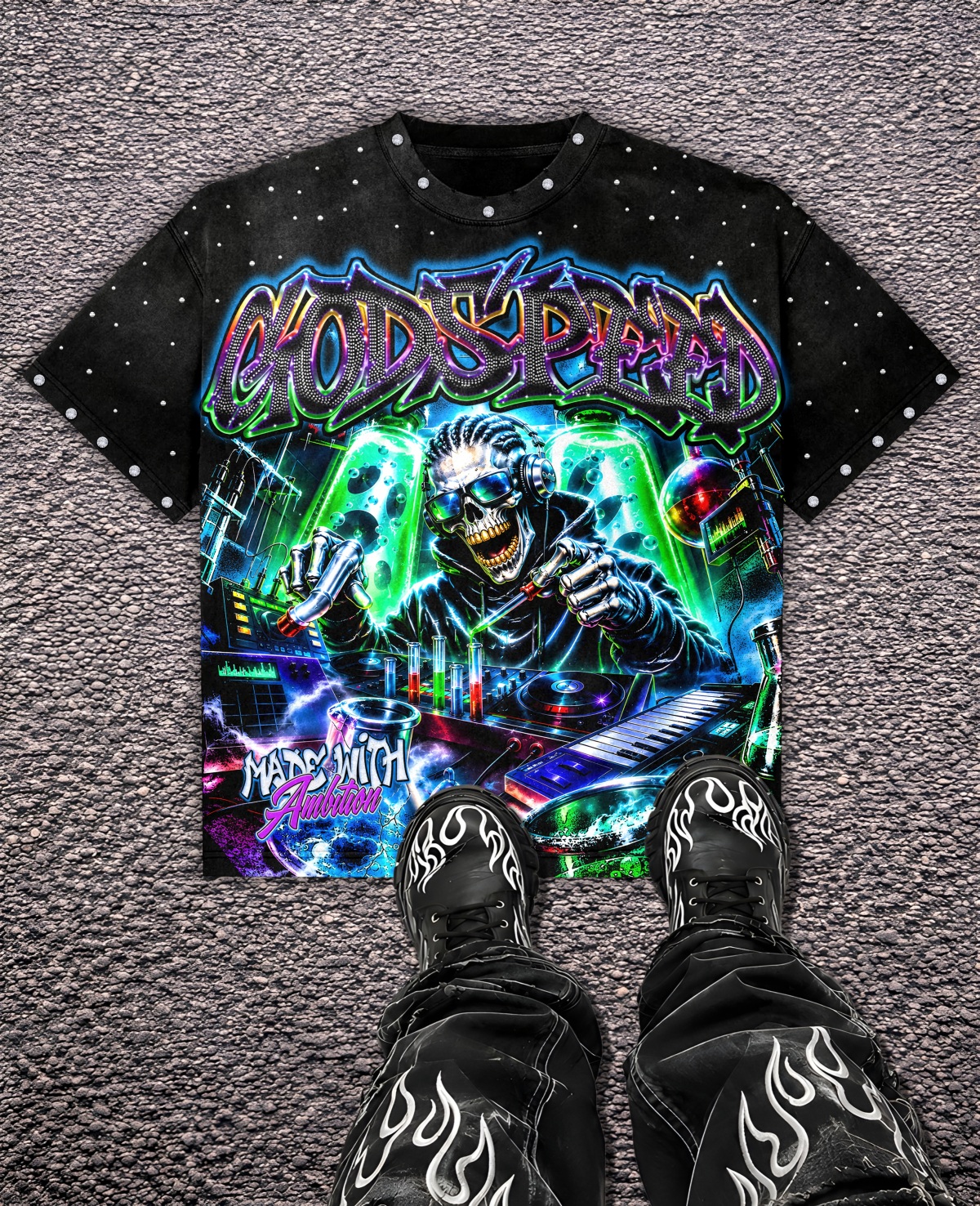 Godspeed Classic 100%Cotton Tee T-Shirt Unisex