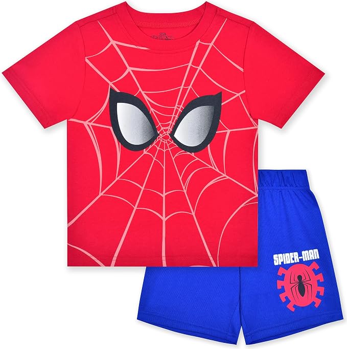 SPIDER-MAN T-Shirt & Shorts Set Unisex New Arrivals