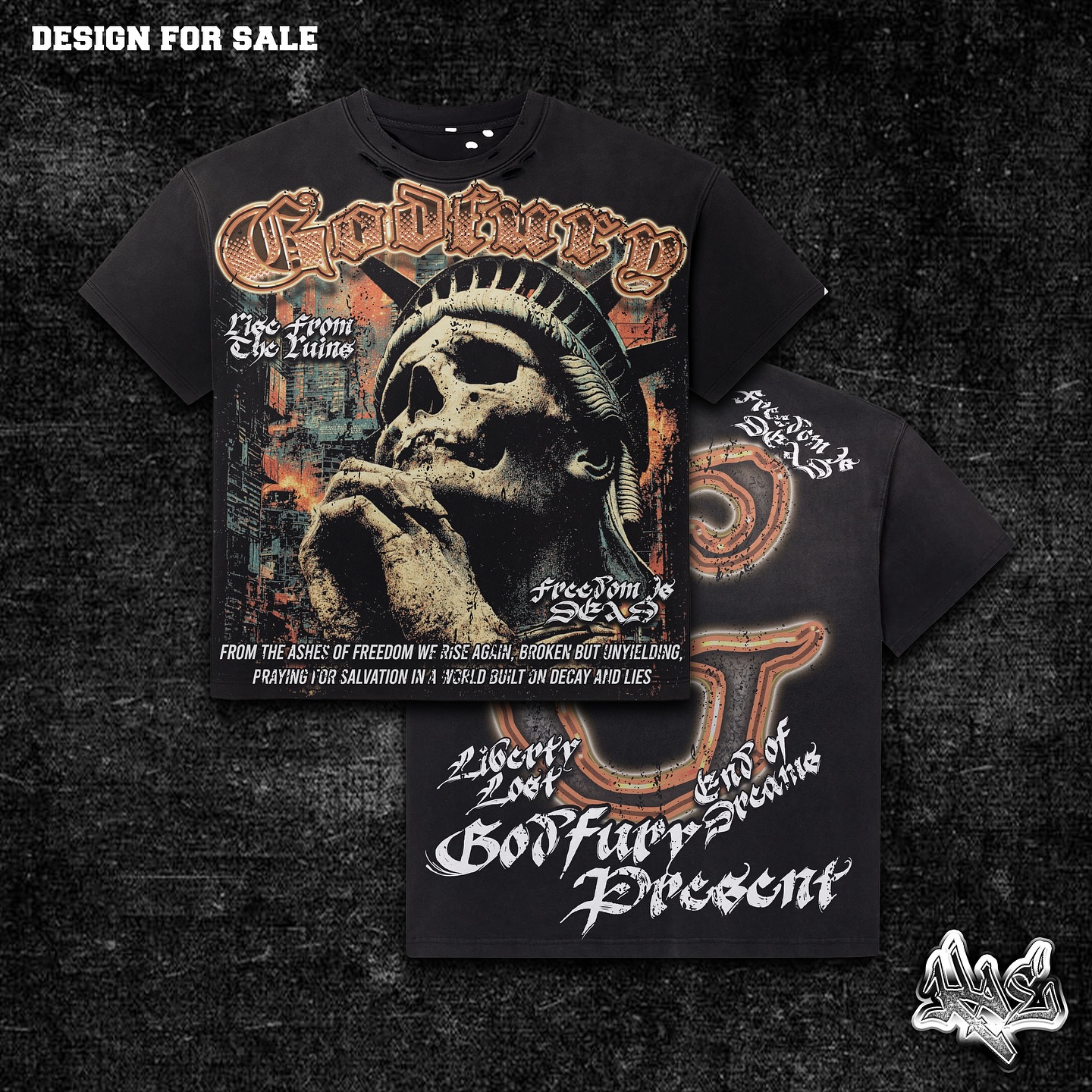 Godspeed Classic 100%Cotton Tee T-Shirt Unisex