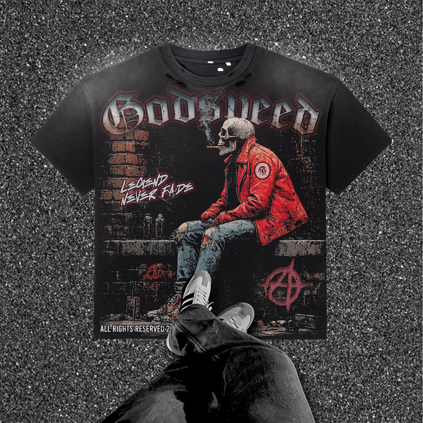 Godspeed Classic 100%Cotton Tee T-Shirt Unisex