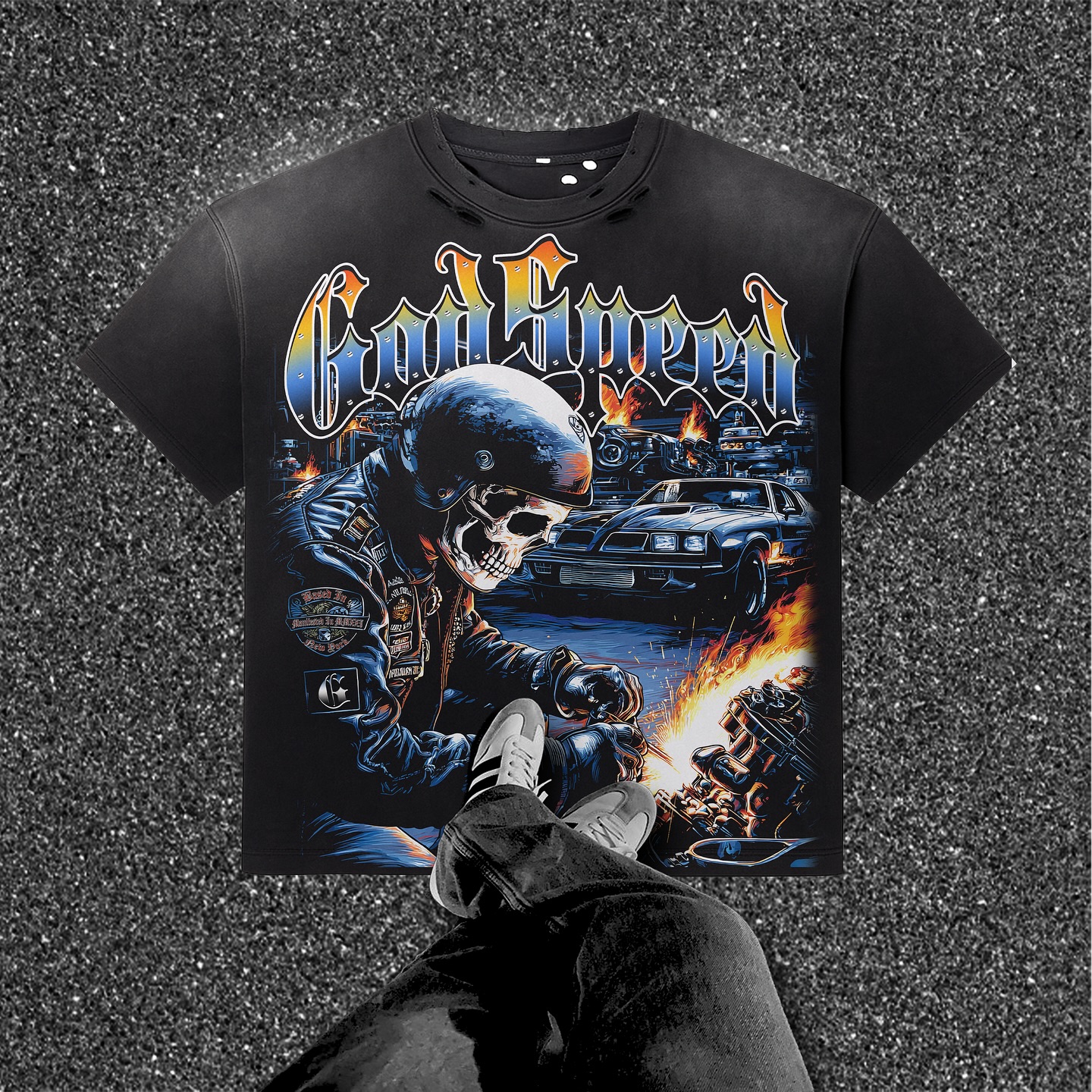 Godspeed Classic 100%Cotton Tee T-Shirt Unisex