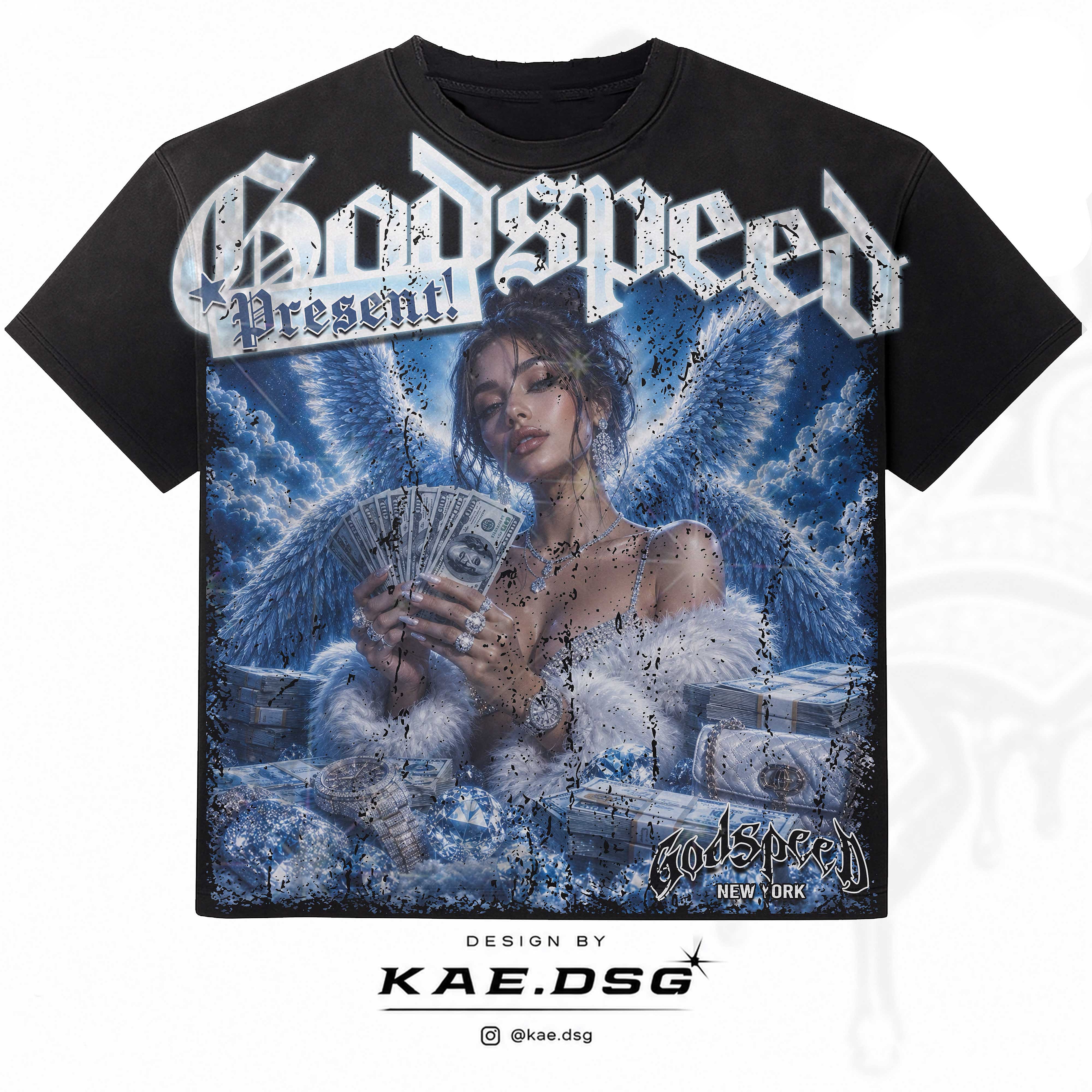 Godspeed Classic 100%Cotton Tee T-Shirt Unisex