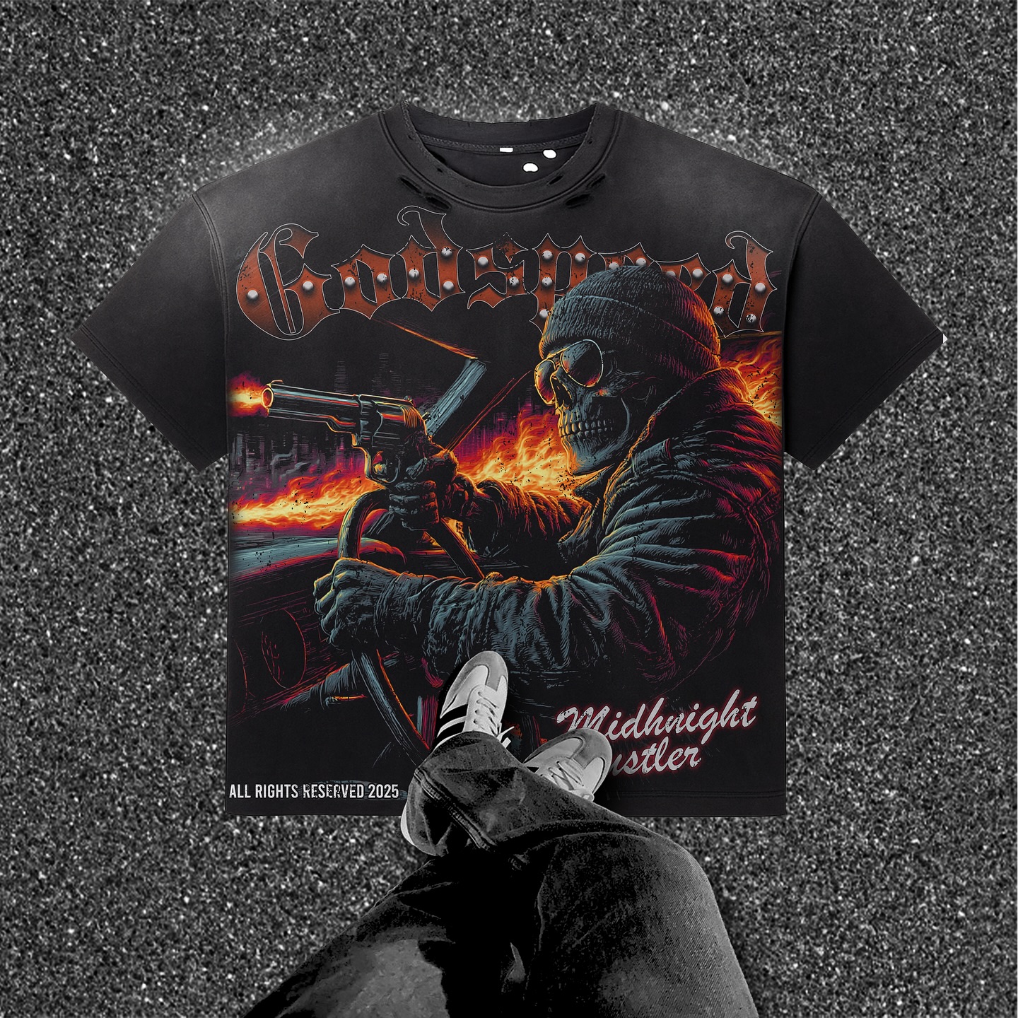 Godspeed Classic 100%Cotton Tee T-Shirt Unisex