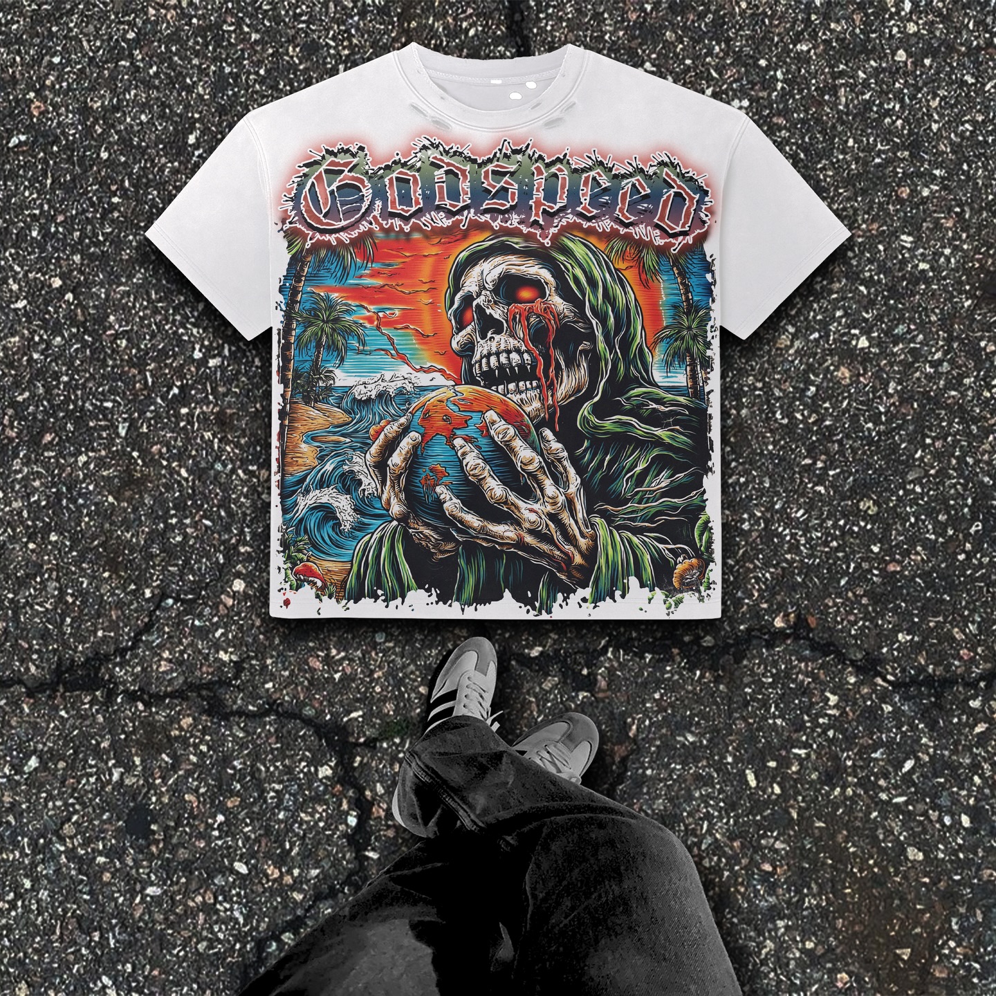 Godspeed Classic 100%Cotton Tee T-Shirt Unisex