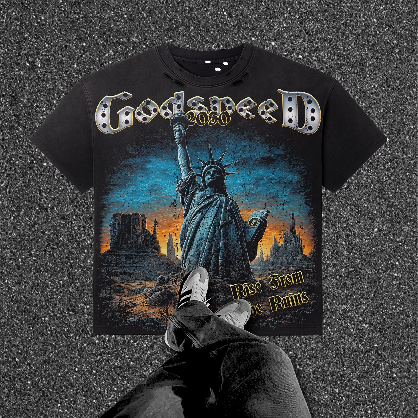 Godspeed Classic 100%Cotton Tee T-Shirt Unisex
