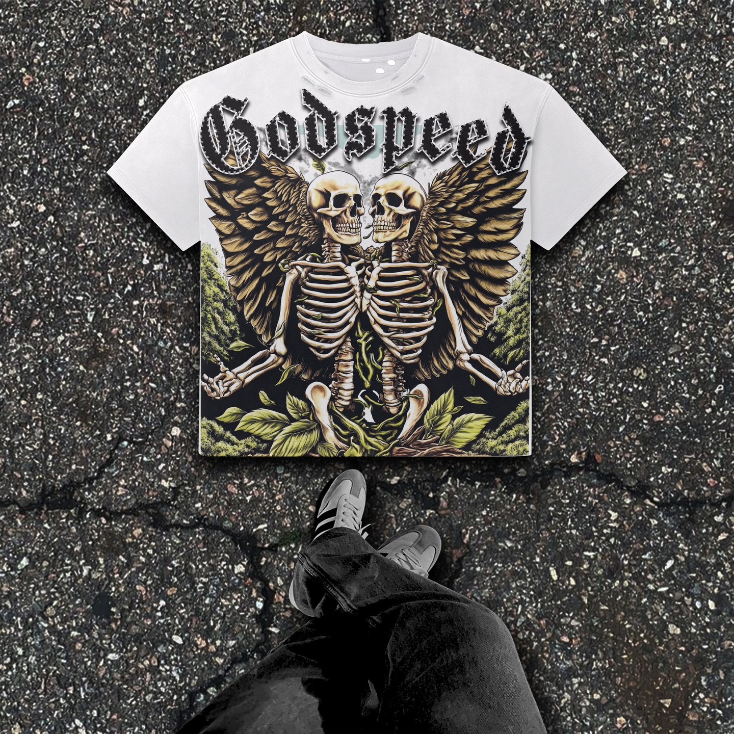 Godspeed Classic 100%Cotton Tee T-Shirt Unisex