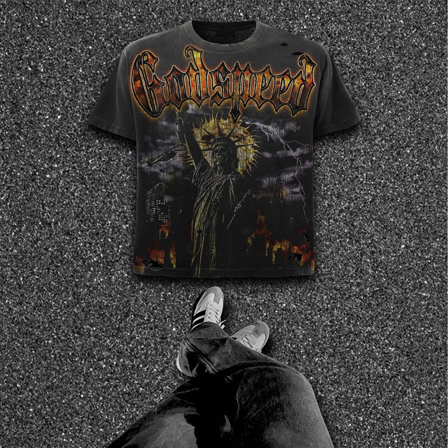 Godspeed Classic 100%Cotton Tee T-Shirt Unisex