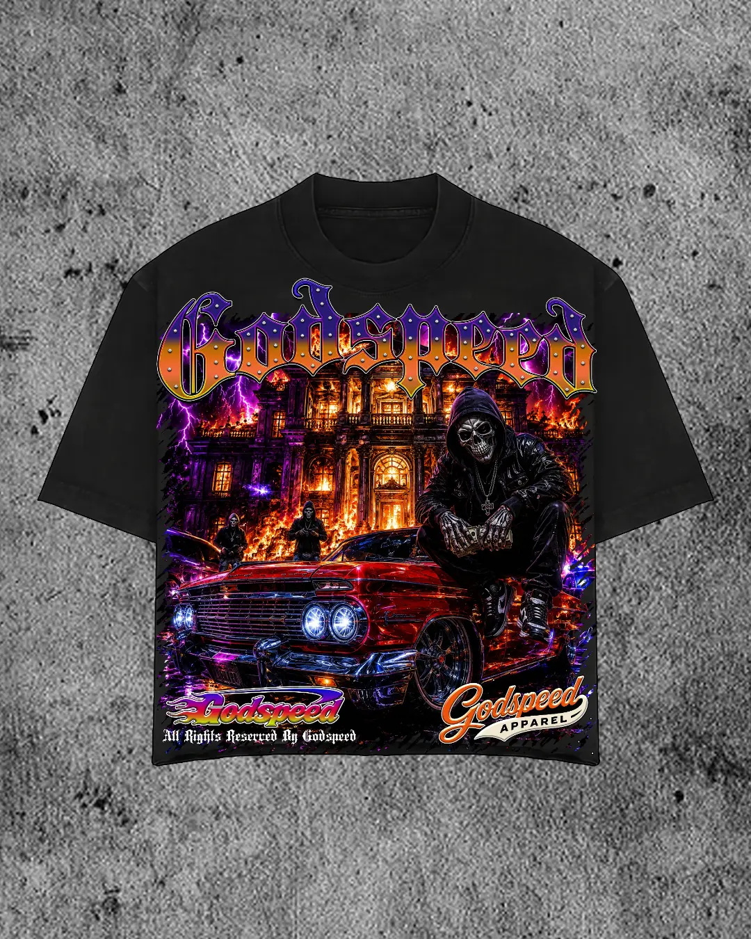 Godspeed Classic 100%Cotton Tee T-Shirt Unisex