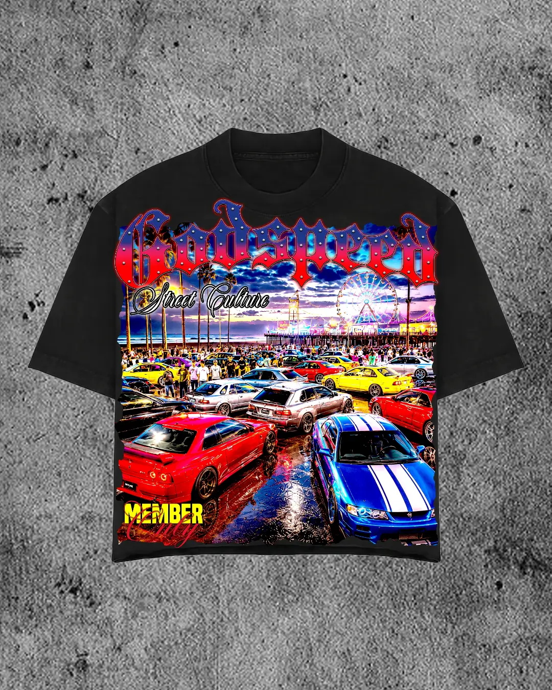 Godspeed Classic 100%Cotton Tee T-Shirt Unisex