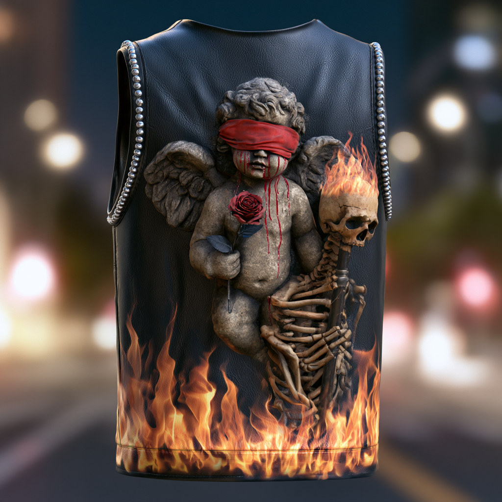 Unisex New Limited Edition Leather Vest Tank Top