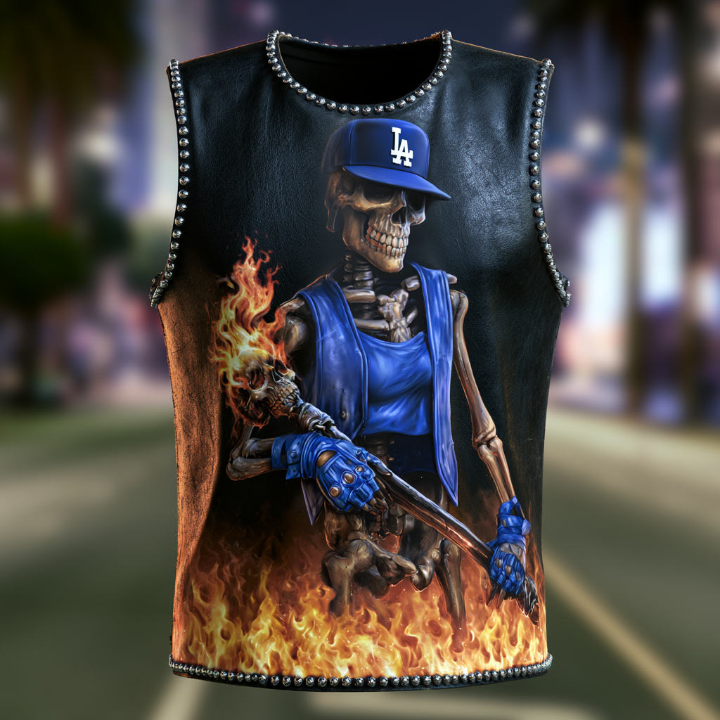 Unisex New Limited Edition Leather Vest Tank Top