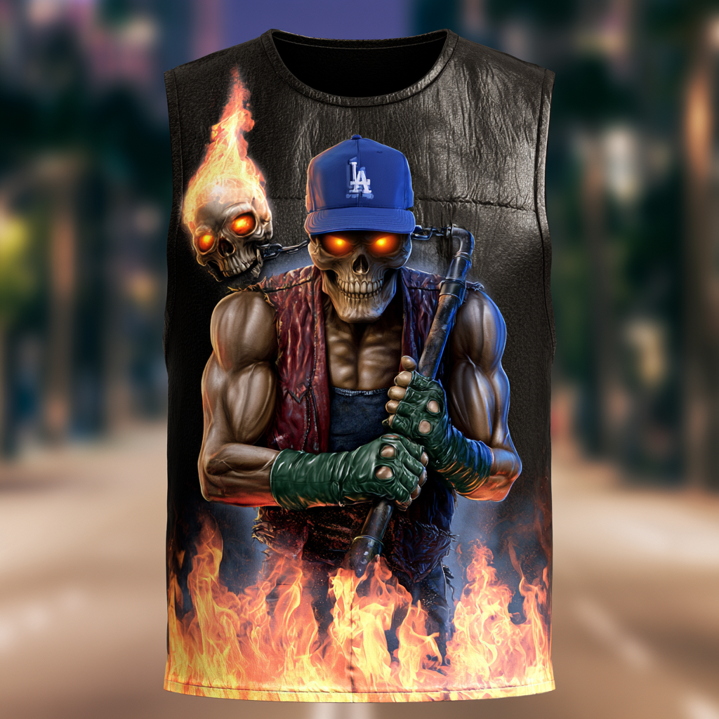 Unisex New Limited Edition Leather Vest Tank Top