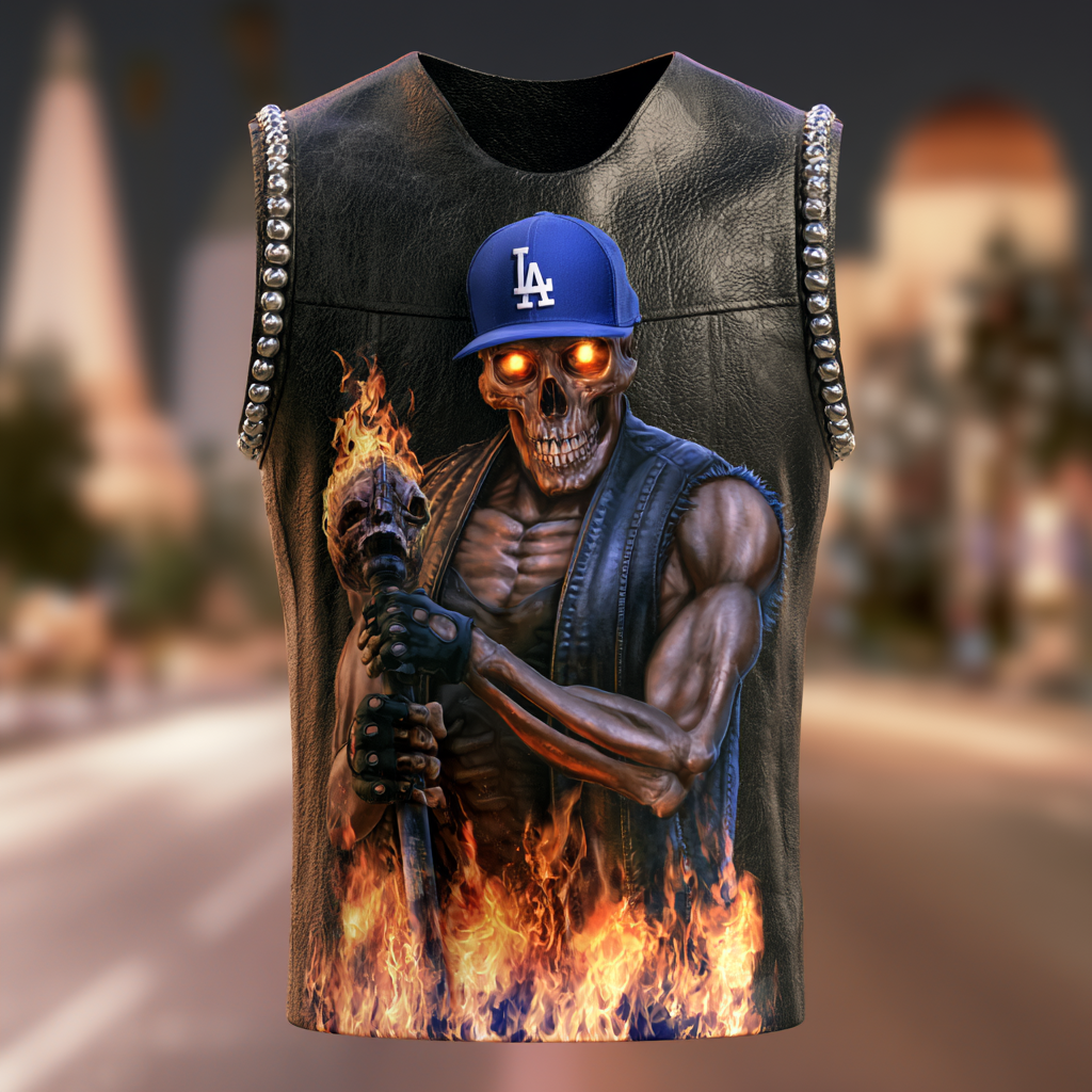 Unisex New Limited Edition Leather Vest Tank Top