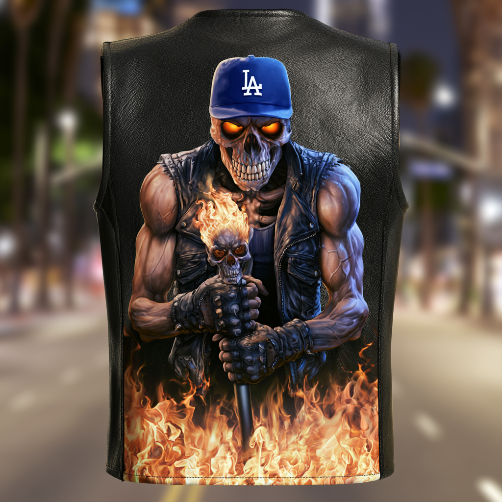 Unisex New Limited Edition Leather Vest Tank Top