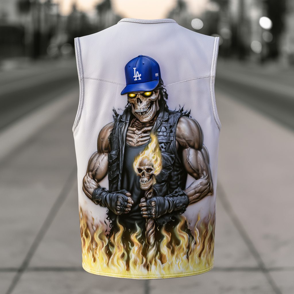 Unisex New Limited Edition Leather Vest Tank Top