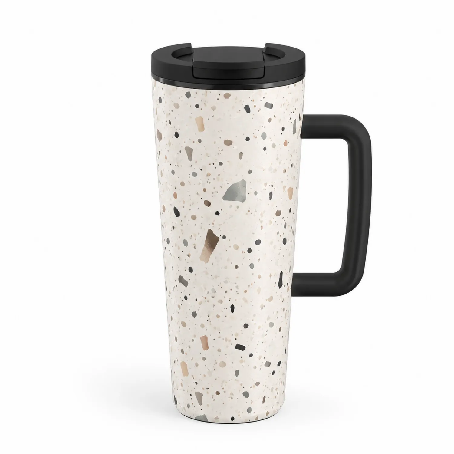 Kubek termiczny z uchwytem 480 ml Terrazzo
