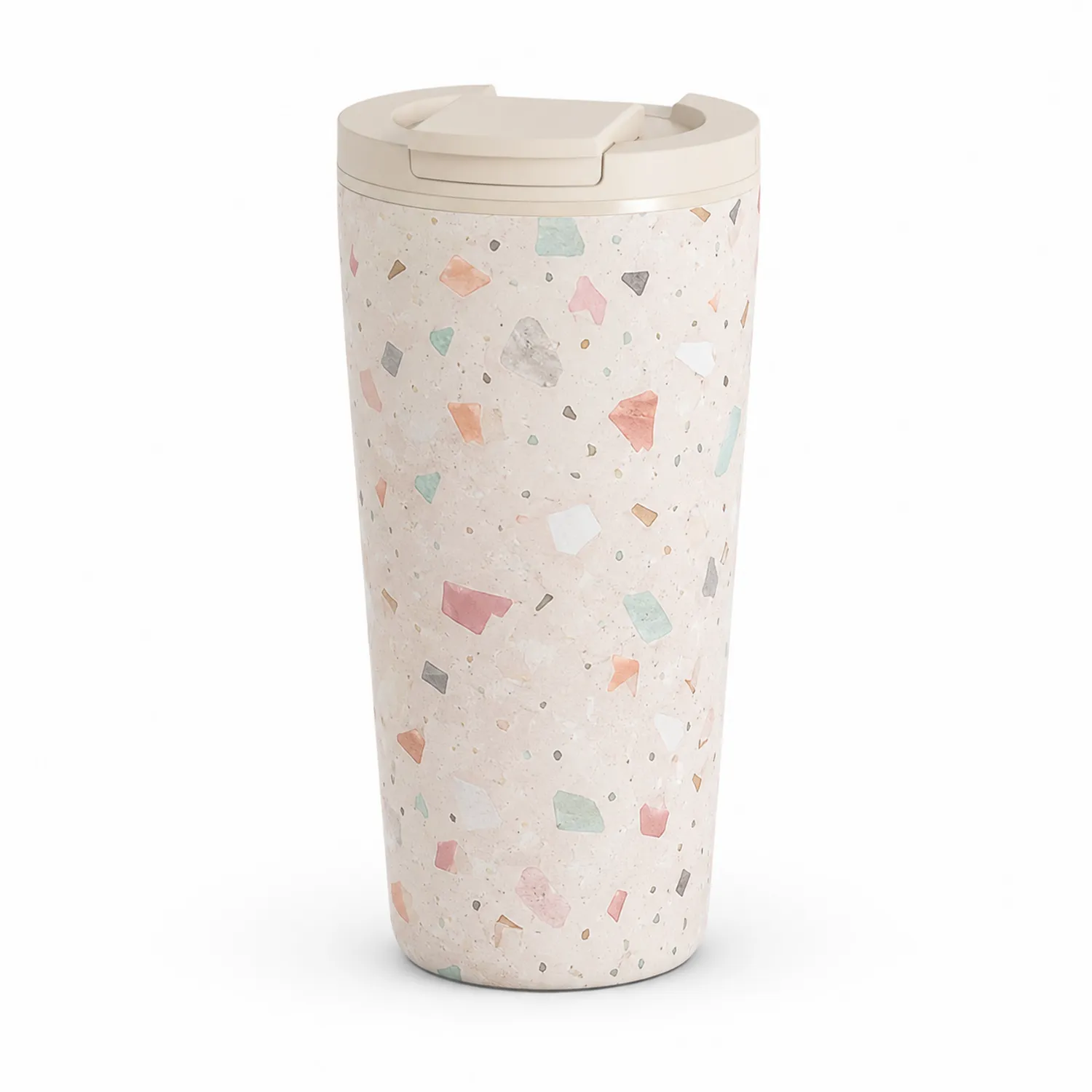 Kubek Termiczny z Wzorem Terrazzo 400ml